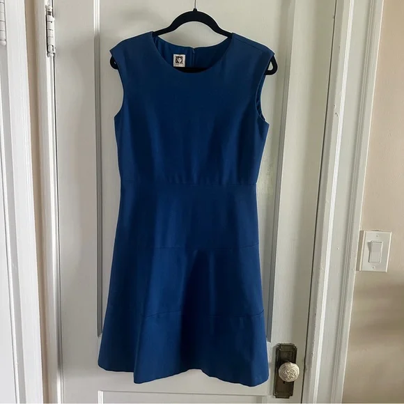 Anne Klein | Dresses | Anne Klein Aline Knee Length Dress Cobalt Blue Size  6 | Poshmark